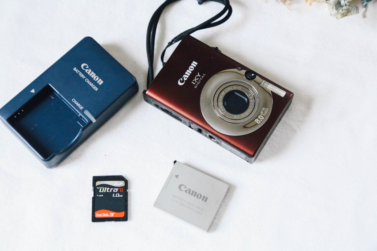 Canon IXY 20 IS レアなブラウンカラー🌰【完動品】軽量・明るいレンズ