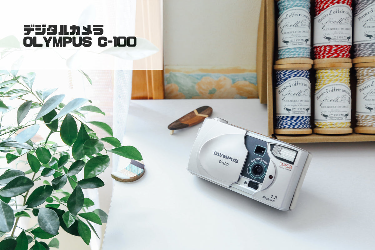 OLYMPUS C-100【未使用】【実写済み❗️】【完動品】▪️オールドコンデジ▪️デジタルカメラ