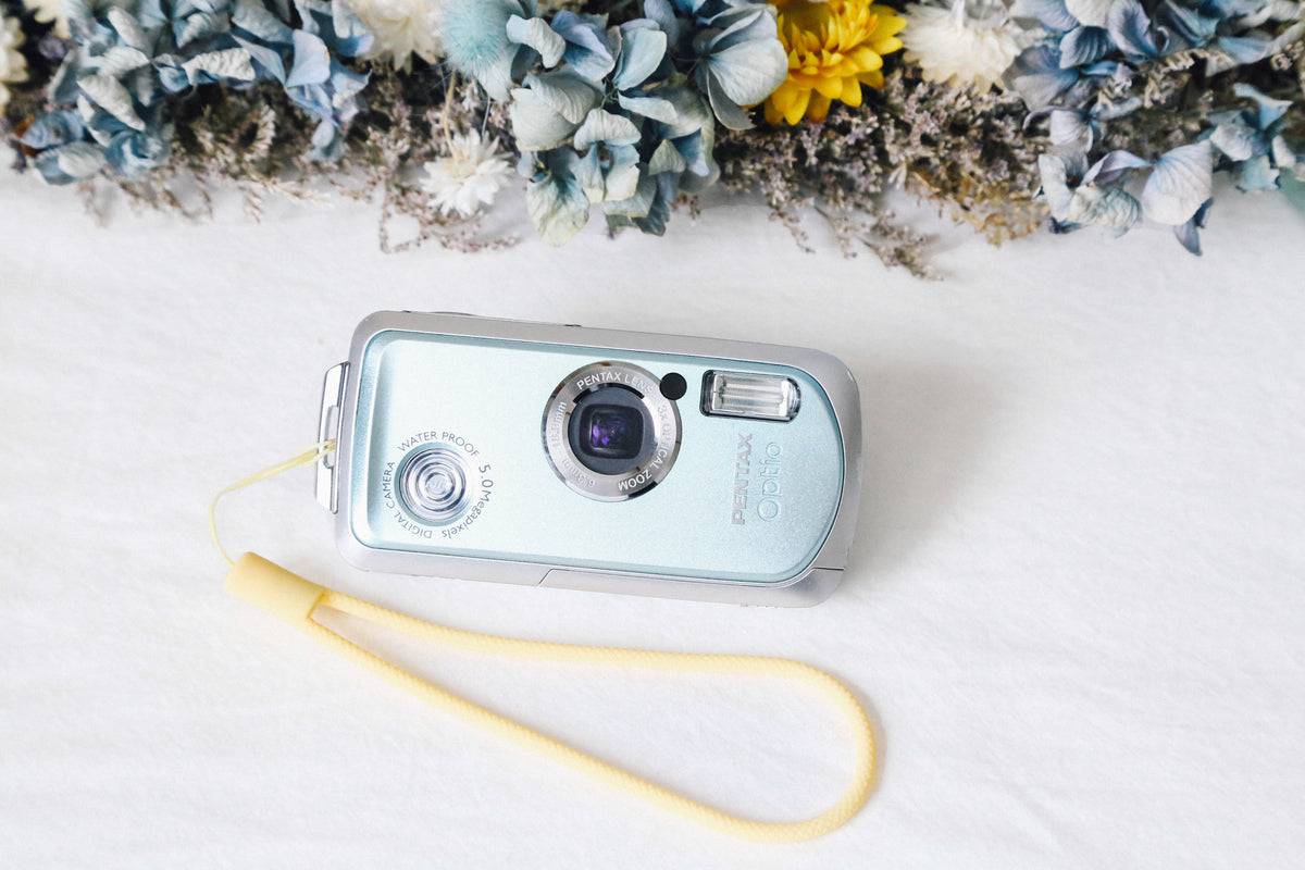 PENTAX Optio WP ブルー【完動品】【希少✨】【防水・防塵