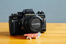 画像をギャラリービューアに読み込む, JENAFLEX AM-1【完動品】【激レア❗️】ペンタコンの明るい広角レンズ&ハニメックスの望遠レンズ 東ドイツフィルムカメラ
