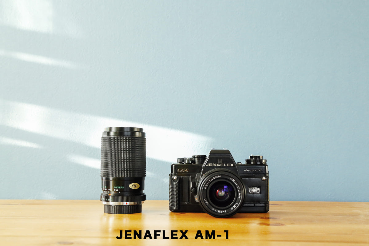 JENAFLEX AM-1【完動品】【激レア❗️】ペンタコンの明るい広角レンズ&ハニメックスの望遠レンズ 東ドイツフィルムカメラ – Ein  Camera