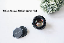 画像をギャラリービューアに読み込む, Nikon Ai-s Ais Nikkor 50mm f1.2【完動品】
