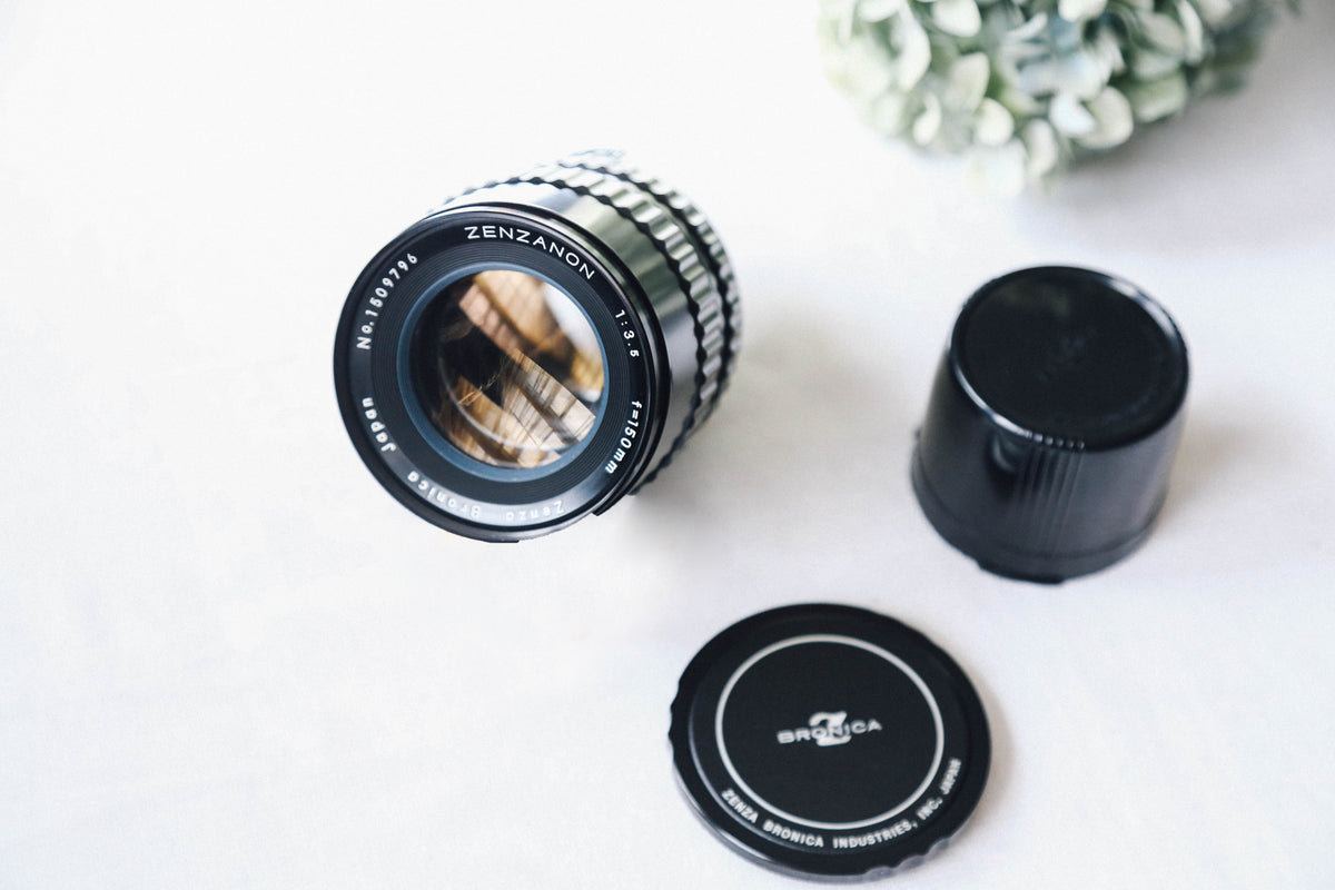 ZENZA BRONICA ZENZANON 150mmF3.5【完動品】S2や – Ein Camera