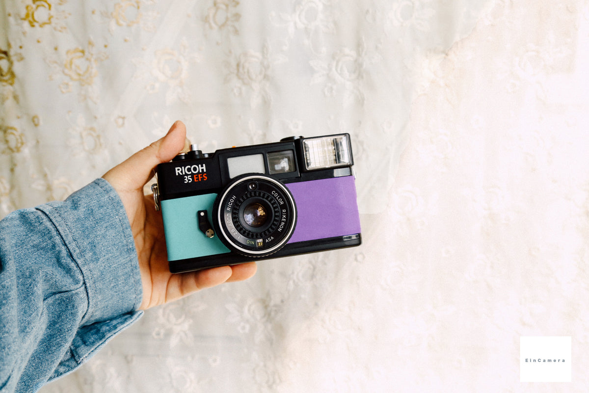 RICOH 35EFS Via OlettoxTurchese🦄🐳【完動品】 – Ein Camera