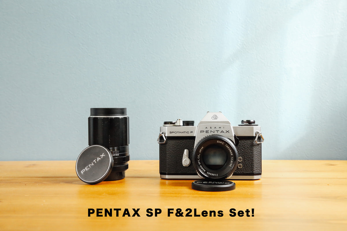 PENTAX SPF 明るい単焦点と望遠レンズセット！【動作品】
