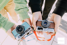 Load image into Gallery viewer, オリジナルカメラ OLYMPUSTRIP35 RICOH500GS Eincamera アインカメラ フィルムカメラ初心者