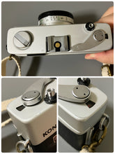 画像をギャラリービューアに読み込む, Konica C35【完動品】ストラップ・ケースつき