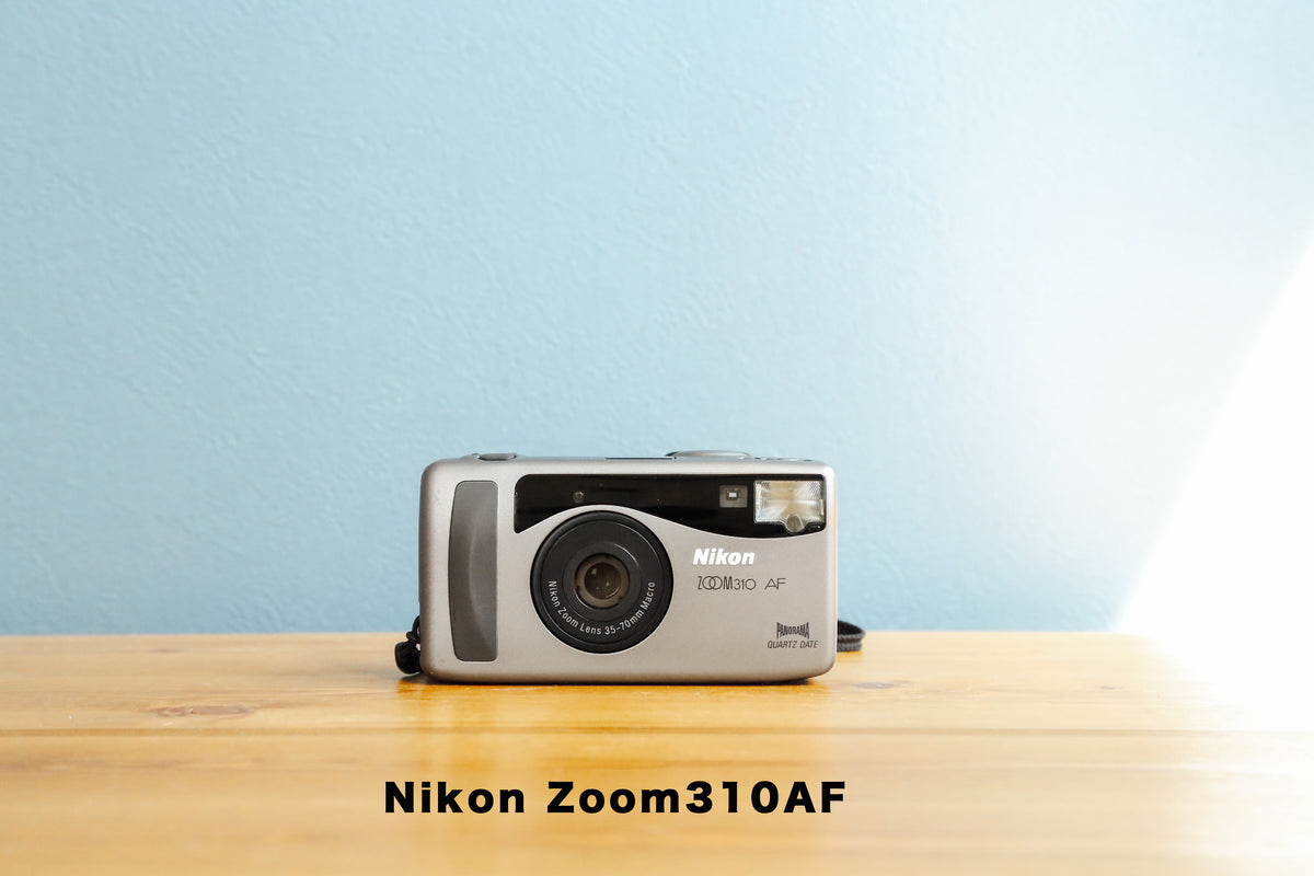 Nikon ニコン コンパクトフィルムカメラ ZOOM 310 AF Nikon 310 AF メタルズーム の使い方 | Totte Me Camera