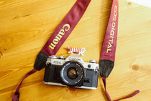 画像をギャラリービューアに読み込む, Canon ストラップ(赤)