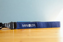 画像をギャラリービューアに読み込む, Minolta ストラップ ブルー