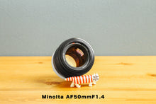 画像をギャラリービューアに読み込む, Minolta AF50mmF1.4【完動品】