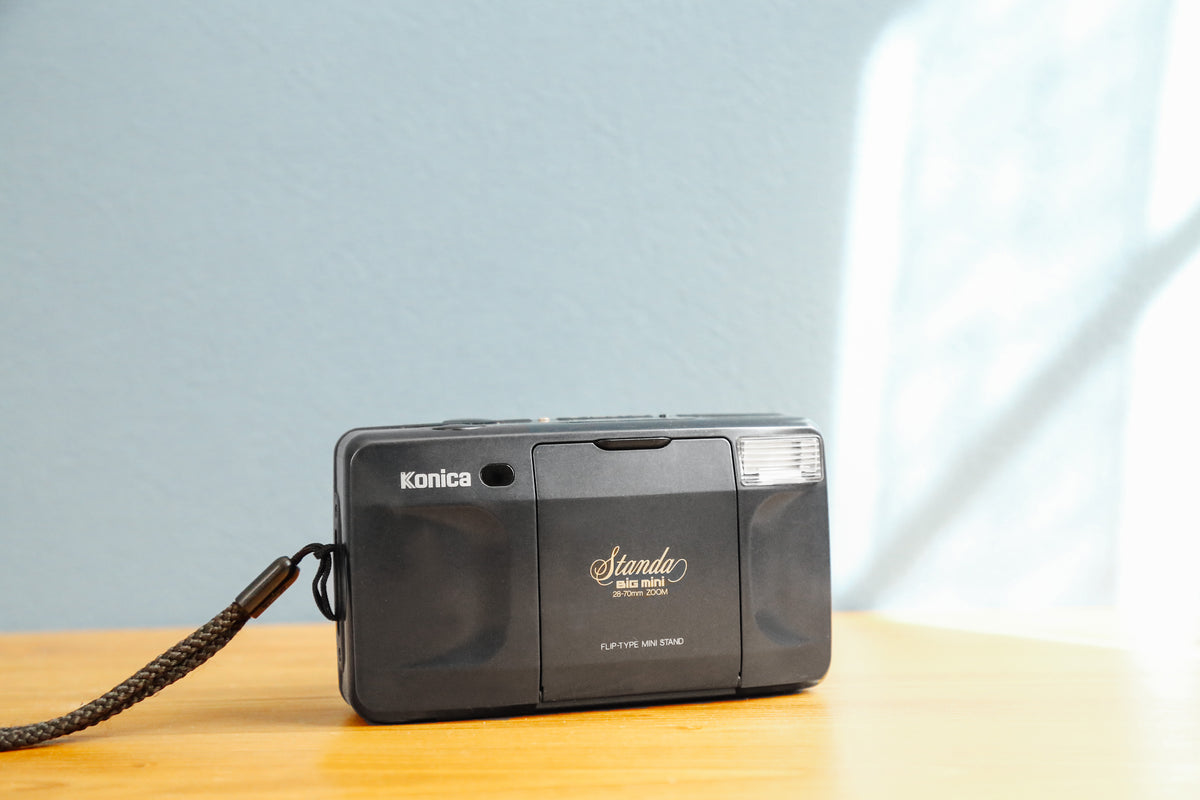【美品】Konica Big Mini Standa コンパクトフィルムカメラ 完動品】Konica Standa Big Mini – Ein Camera
