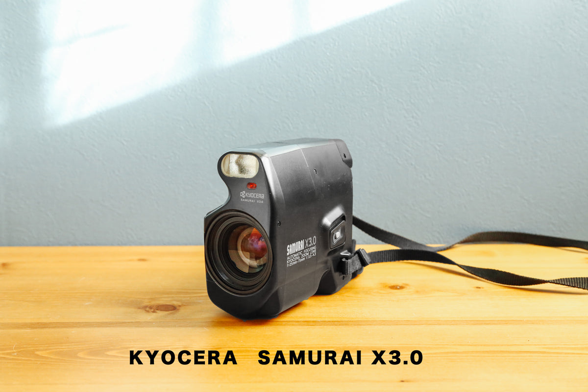 【撮影済み】KYOCERA SAMURAI X3.0 フィルムカメラ 本体 KYOCERA SAMURAI X3.0【完動品】【実写済み】 – Ein Camera