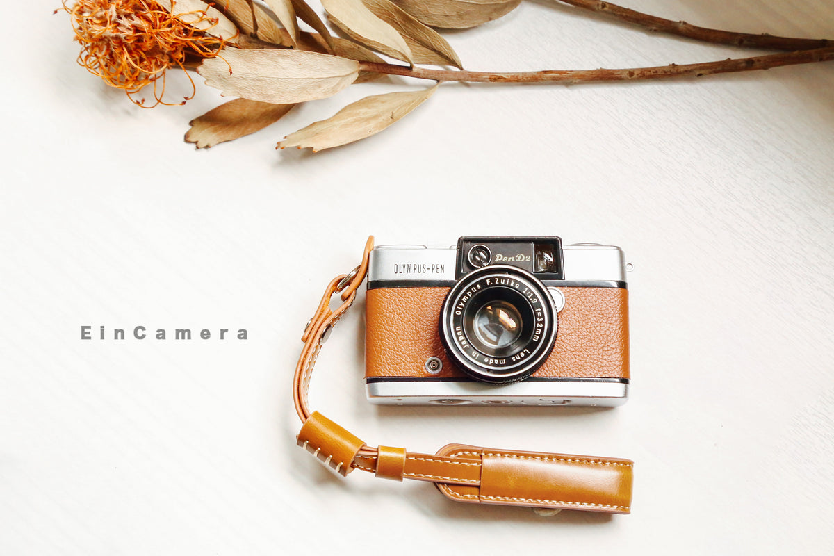 完動品】OLYMPUS PEN-D2 キャラメルブラウン🍊 – Ein Camera