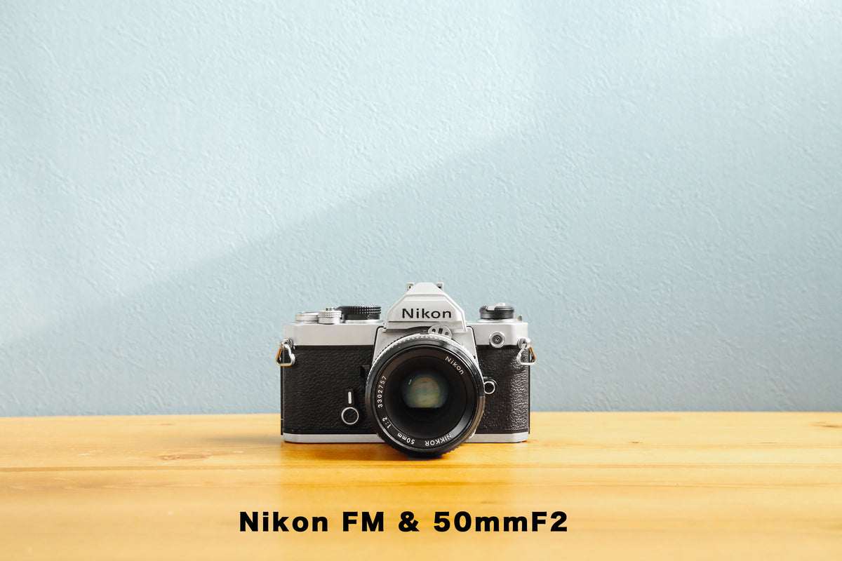 ニコン 【同梱歓迎】実用■ニコン Nikon FM+AI 50mm F1.4■シャッター全速・露出計完動■EEE1108