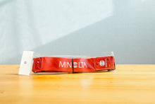 画像をギャラリービューアに読み込む, Minolta レッドストラップ ロゴホワイト ヴィンテージ