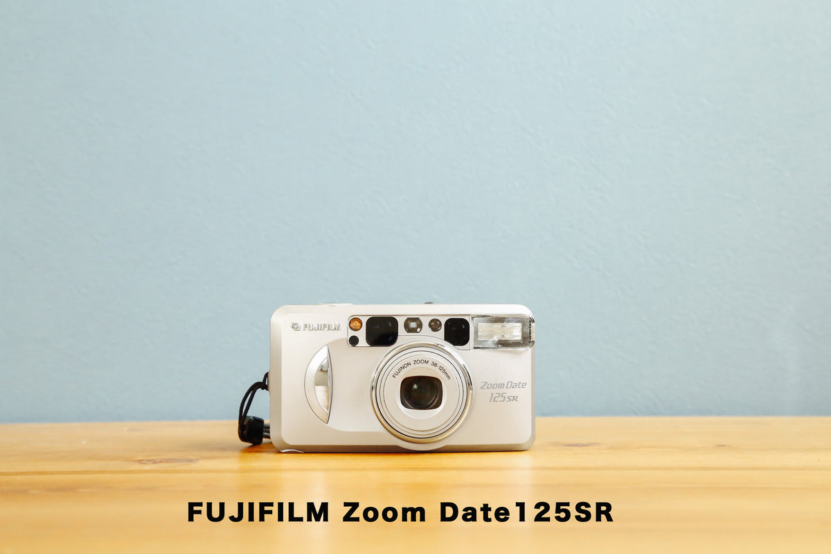 #256★動作品★ FUJIFILM ZOOM DATE 125SR Fujifilm Zoom Date 125SR 35mm Compact Film Camera From JAPAN
