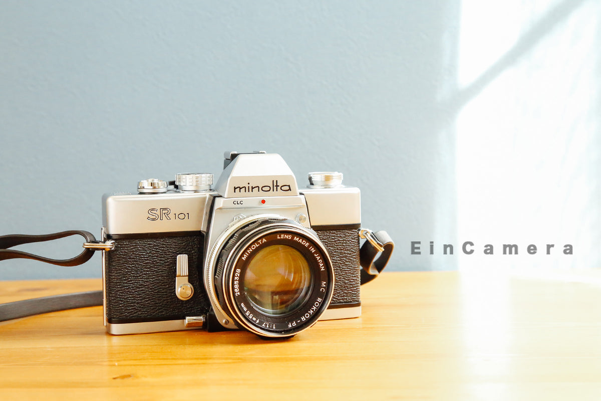 【動作品】【実写済み】Minolta SR101 – Ein Camera