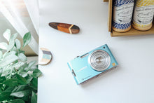 画像をギャラリービューアに読み込む, Panasonic LUMIX DMC-FX66 フローラルブルー【完動品】【実写済み❗️】ライカレンズ搭載!▪️オールドコンデジ▪️デジタルカメラ