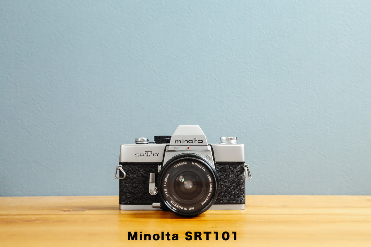 ◇minolta ミノルタ SRT101 ボディ レンズ3点 ハードケース付き minolta SRT101を作例とともにレビュー！フィルム初心者でも