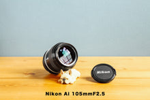 画像をギャラリービューアに読み込む, NIKKOR-P Auto 105mm F2.5(Ai改)【完動品】