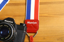 画像をギャラリービューアに読み込む, 希少❗️MAMIYA トリコロールストラップ ヴィンテージ