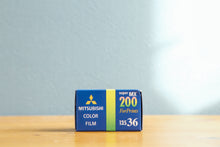 画像をギャラリービューアに読み込む, MITSUBISHI COLOR FILM SUPER MX 200 35mmカラーネガフィルム 36枚撮り 期限切れ