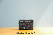 画像をギャラリービューアに読み込む, Minolta Hi-Matic F(BK)【完動品】