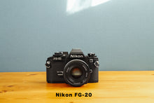 画像をギャラリービューアに読み込む, Nikon FG-20(BK) 【完動品】