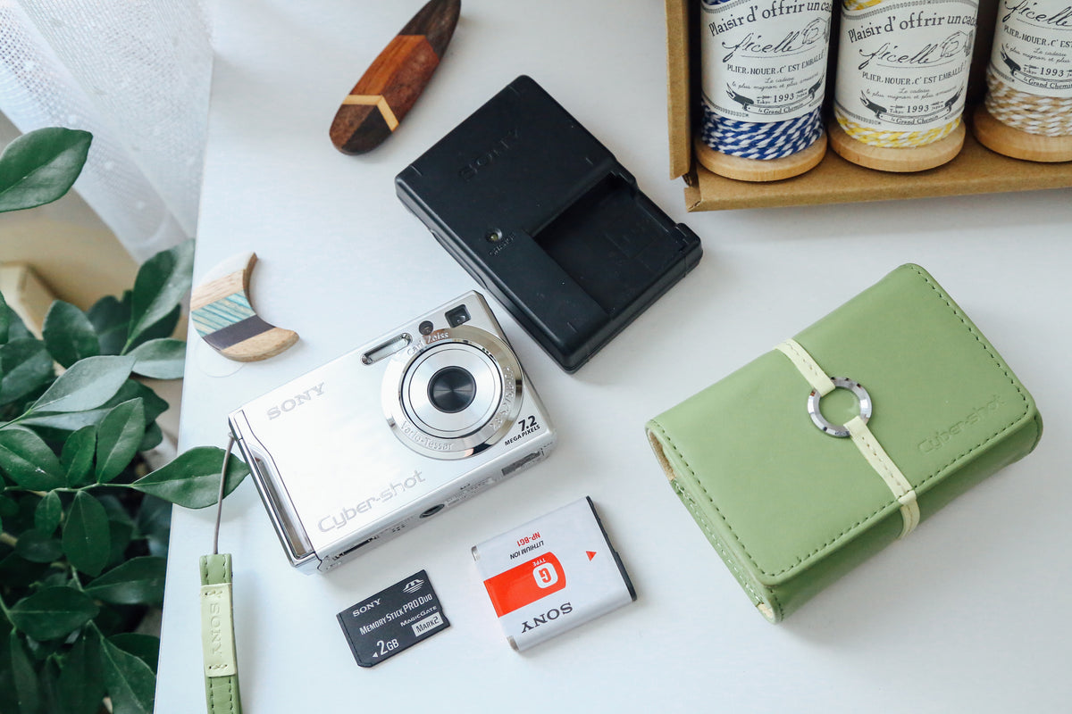SONY Super Steady Shot DSC-W80【完動品】【実写済み