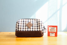 画像をギャラリービューアに読み込む, ヌーボナタリー ボーダーネイビー カメラポーチ【新品】選べる2色