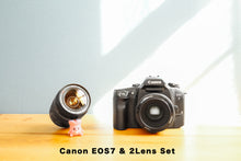 画像をギャラリービューアに読み込む, Canon EOS7【完動品】2本レンズ付き❗️