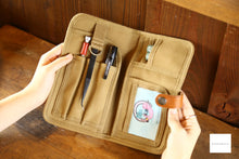 Load image into Gallery viewer, Nikon camera supplies pouch beige unused