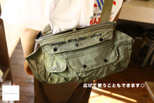画像をギャラリービューアに読み込む, Canon カーキショルダーバッグ 非売品❗️ 未使用