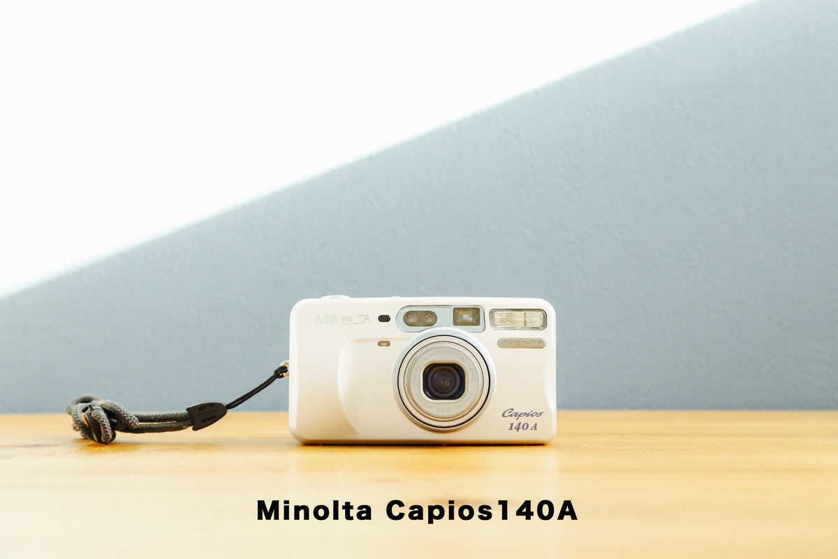 完動品 MINOLTA Capios125S ケース、ストラップ、リモコン付き