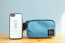 画像をギャラリービューアに読み込む, カメラポーチ ブルー