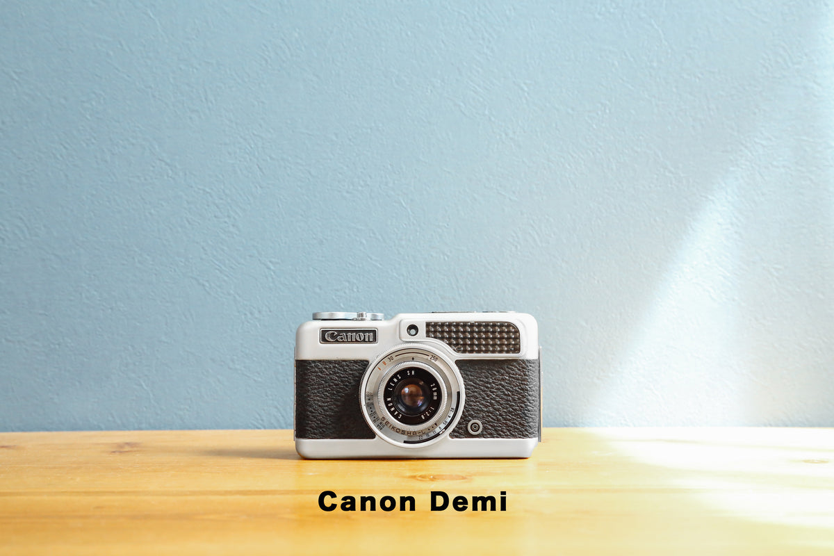 Canon demi S キャノン デミ S ハーフカメラ フィルムカメラ Canon Demi 初代【since 1963】レビュー | film-cam.com