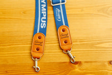 Load image into Gallery viewer, OLYMPUS Rare❗️ Strap Blue x Cyan Vintage