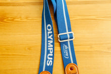 Load image into Gallery viewer, OLYMPUS Rare❗️ Strap Blue x Cyan Vintage