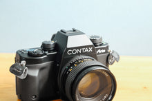 画像をギャラリービューアに読み込む, CONTAX Aria & 50mmF1.4MMJ【完動品】【実写済み❗️】状態◎ フルセット❗️