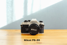 画像をギャラリービューアに読み込む, Nikon FG-20(SV)【完動品】