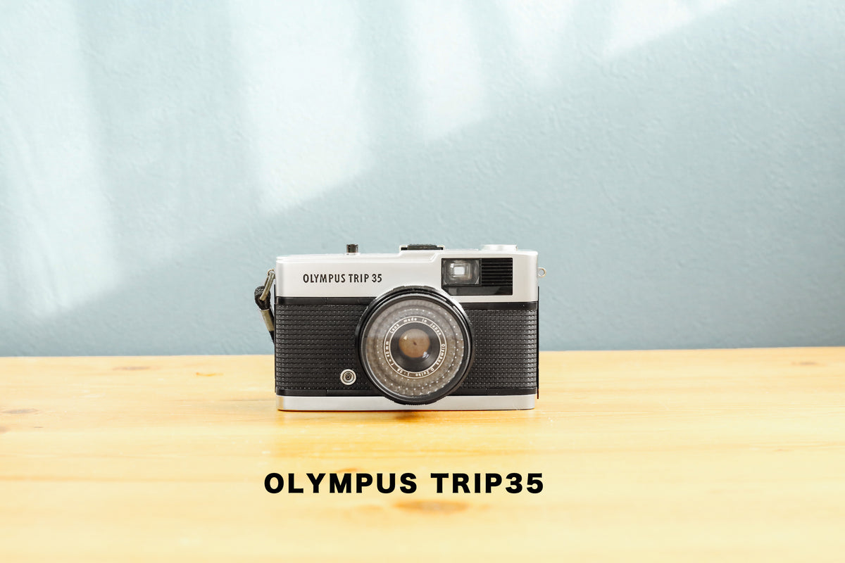 OLYMPUS TRIP35縲仙ｮ悟虚蜩√�代�千ｾ主刀笶暦ｸ上�� 窶� Ein Camera