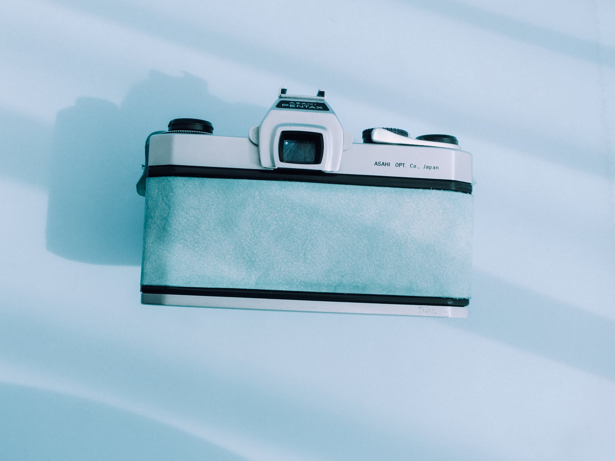 pentax sp★完動品＊美品＊初期保証★本革シチリアンブルー★フィルムカメラ 限定カラーカメラ PENTAX SP ¥19,800（中古 フィルムカメラ 35mm 一眼