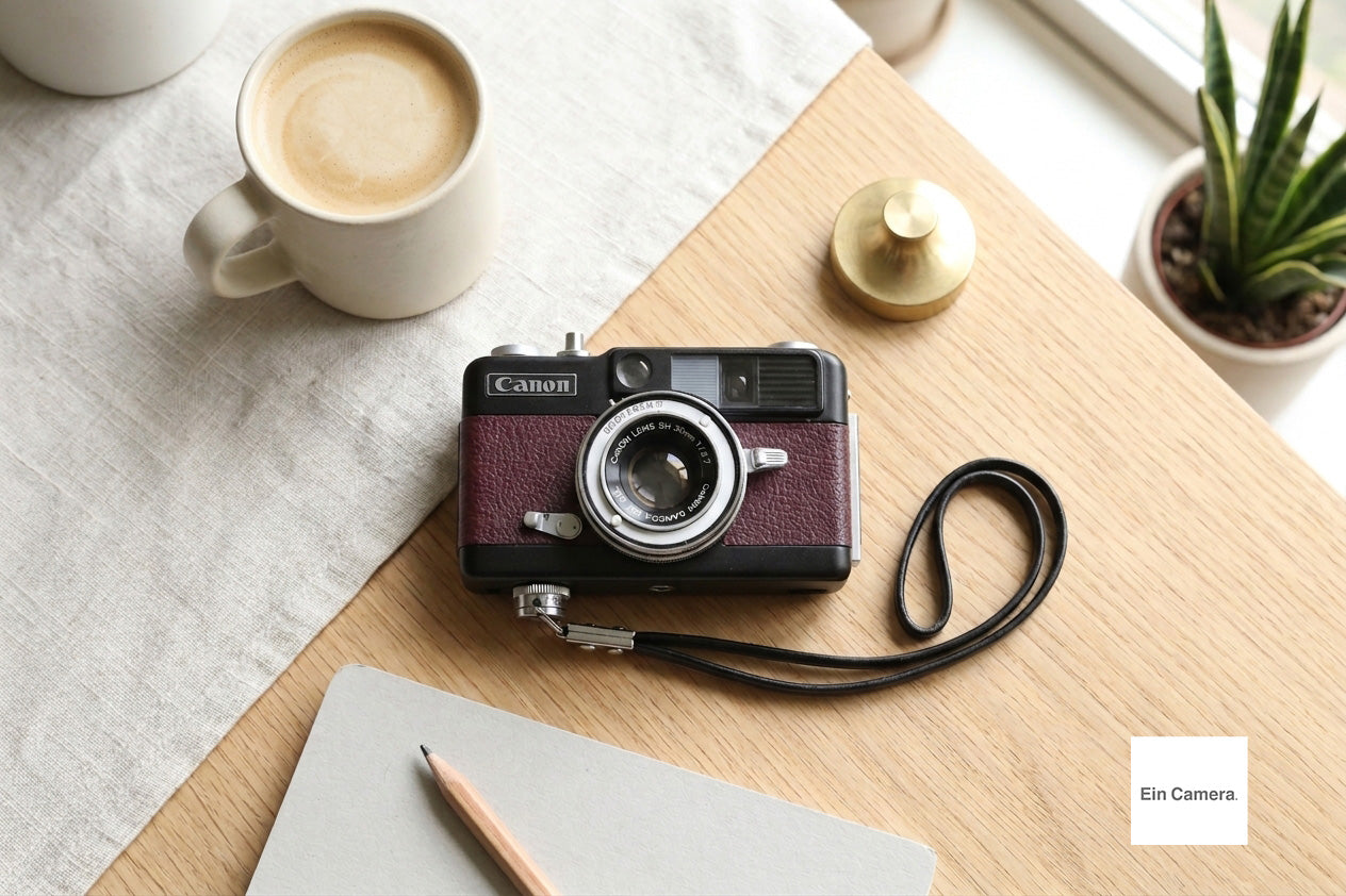 Canon Demi EE-17 🍒喫茶店のアメリカンチェリー【完動品/美品