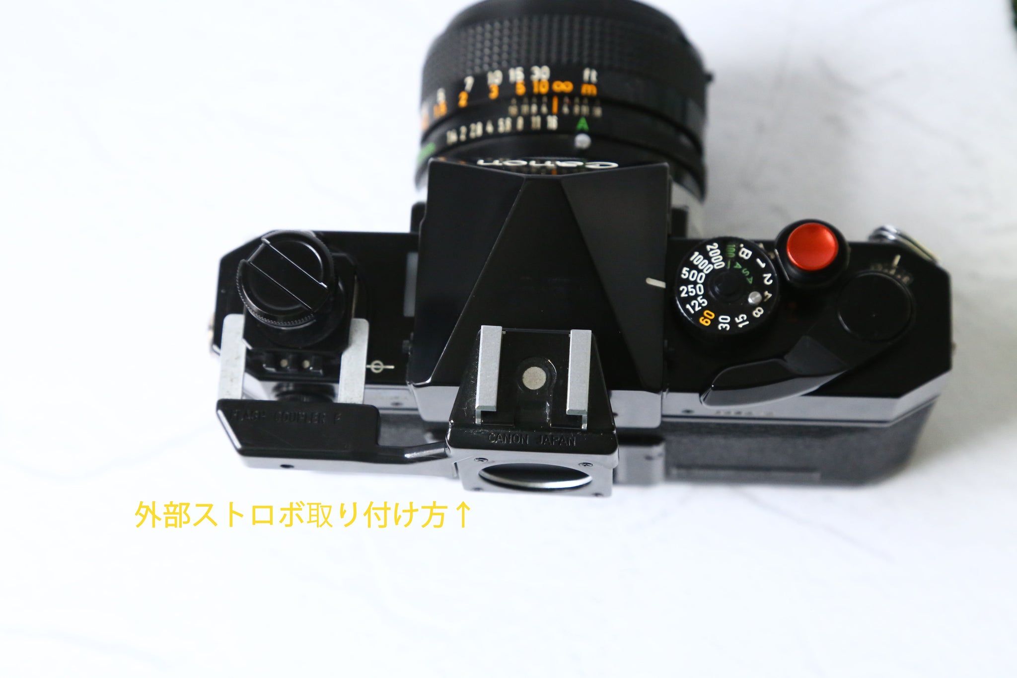 Canon 旧F-1 & FD50mmF1.4s.s.c【完動品】 – Ein Camera