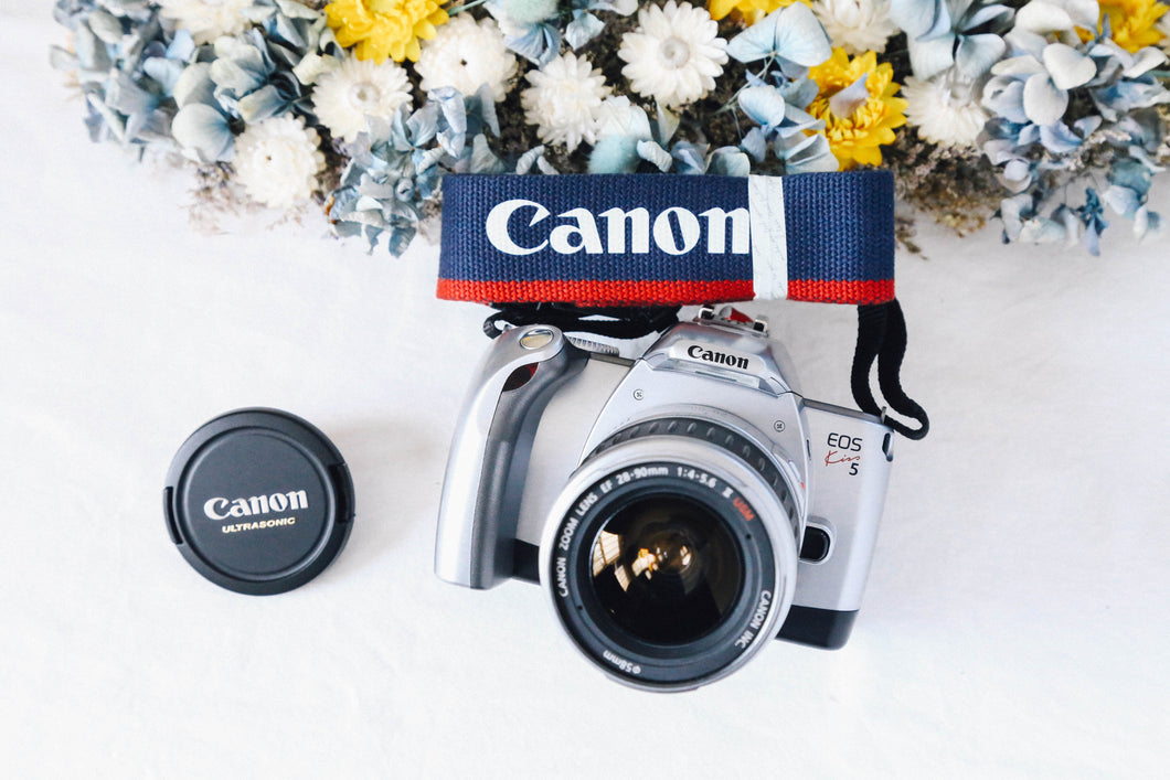 Canon EOS kiss5【完動品】全自動フィルム一眼レフカメラ・軽量❗️