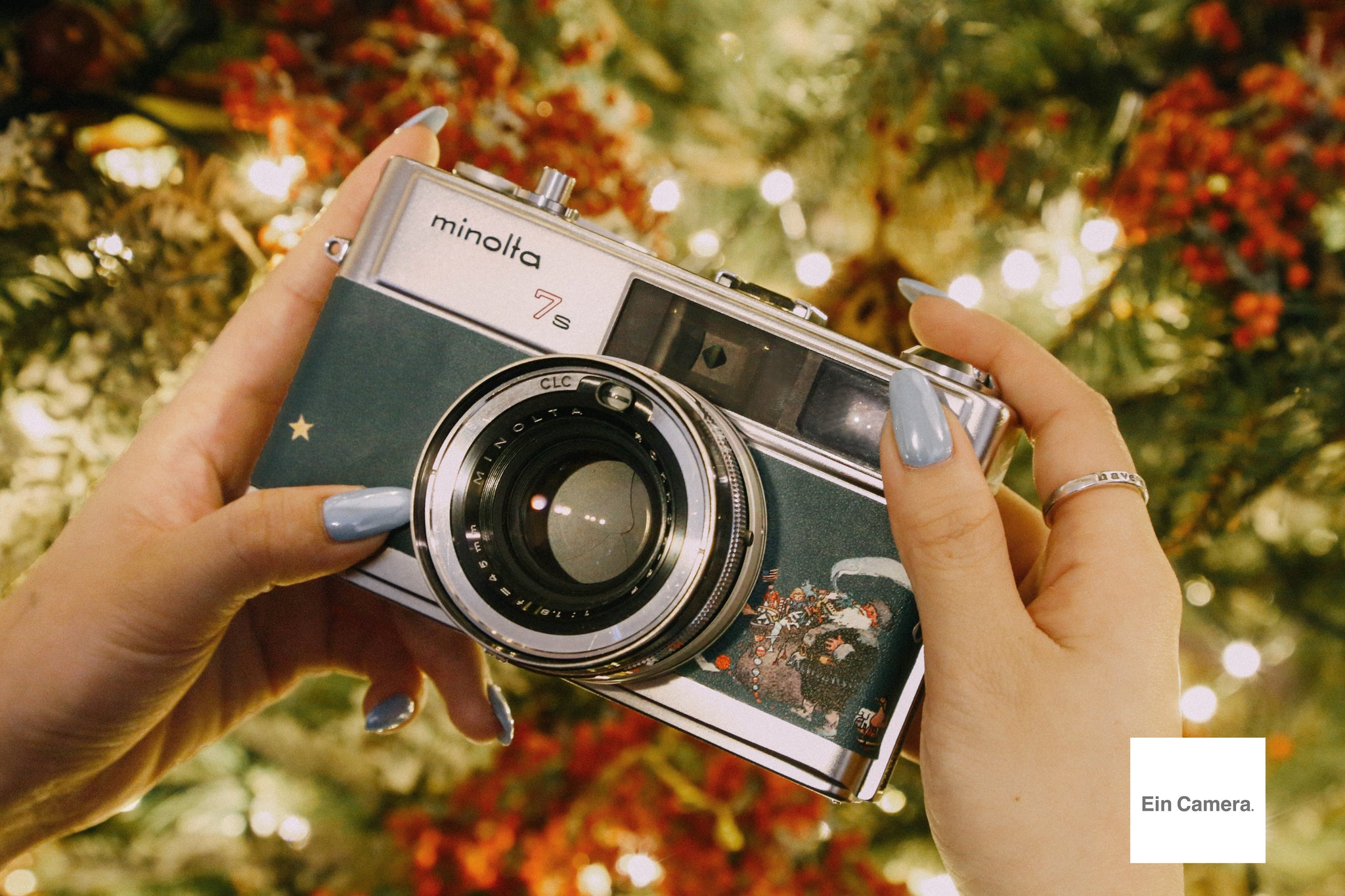 Minolta Hi-Matic 7s【完動品】クリスマス限定デザイン🎄サンタの夜を