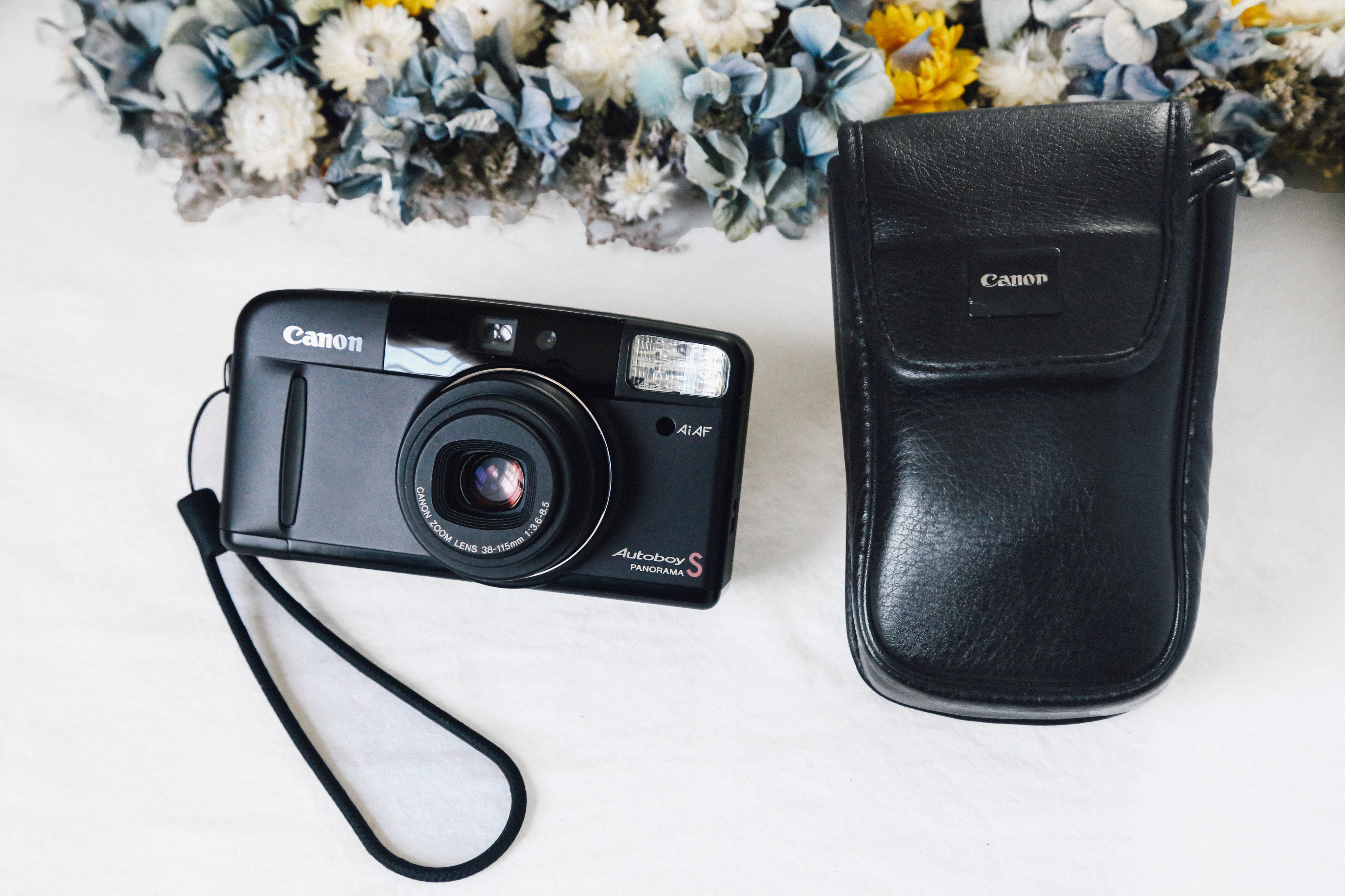 L2196】 Canon Autoboy S ブラック キャノン オートボーイ Canon