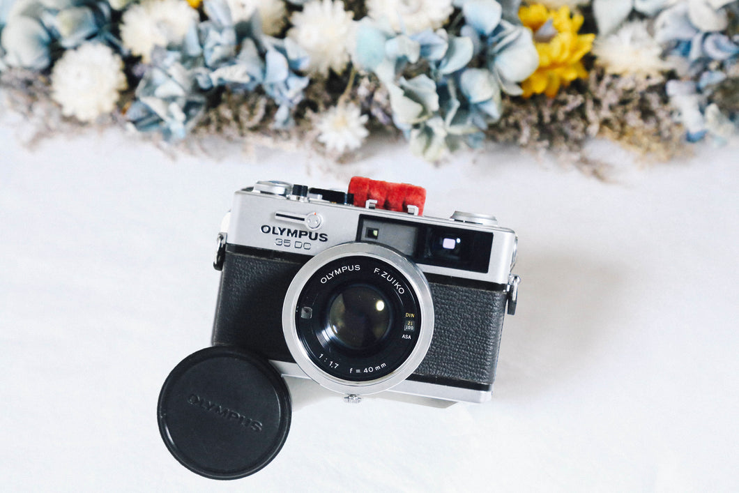 OLYMPUS 35DC【完動品】ナチュラル・マットな写り・張り革変更オプション有り