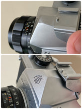 Load image into Gallery viewer, PENTAX SP(SV)【完動品】フィルム一眼レフカメラ&amp;明るいタクマーレンズ付き❗️
